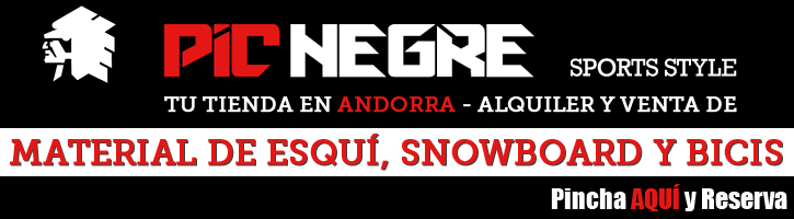 Visita Pic Negre - Reserva Esquís/Snowboard